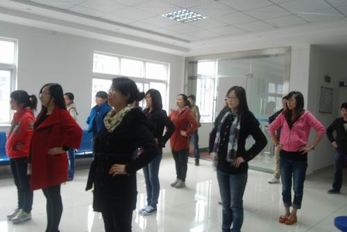 我司將每天進行員工操練習